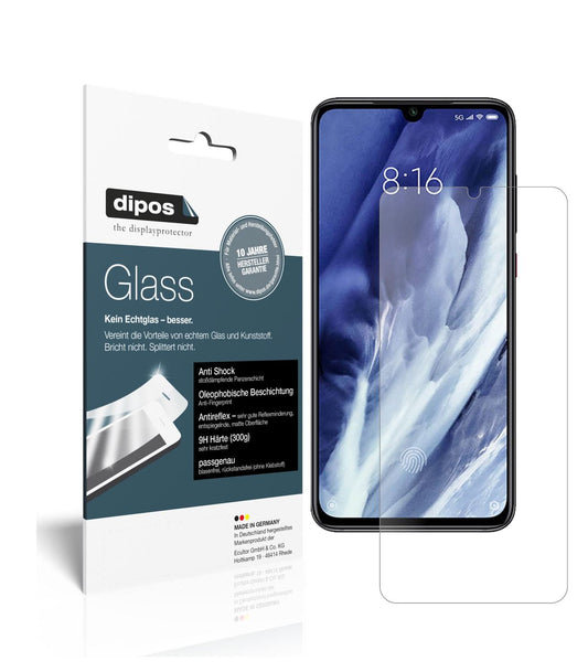 Matte Displayschutzfolie von dipos passend für Xiaomi Mi 9 Pro 5G, 9H kratzfest und blasenfrei montiert