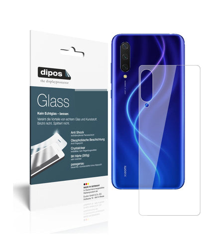 Perfekte Passform und ultimative Qualität: Unser 9H Panzerglas bietet Schutz für Xiaomi-Mi CC9e Rückseite