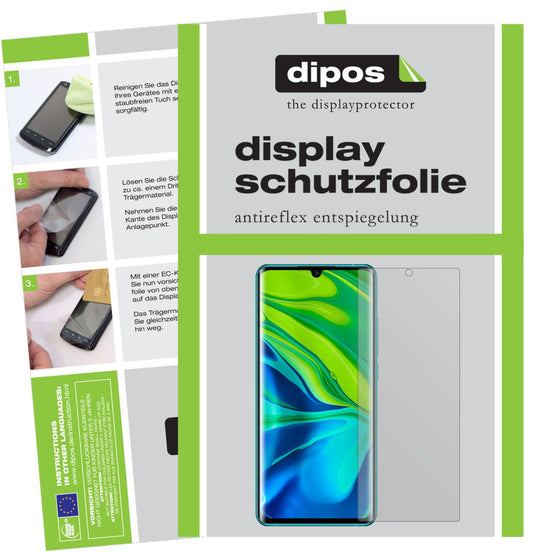1x Schutzfolie matt für Xiaomi Mi CC9 Pro Display-Schutzfolie