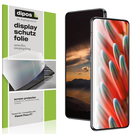 4x Schutzfolie matt für Xiaomi Poco F7 Display-Schutzfolie