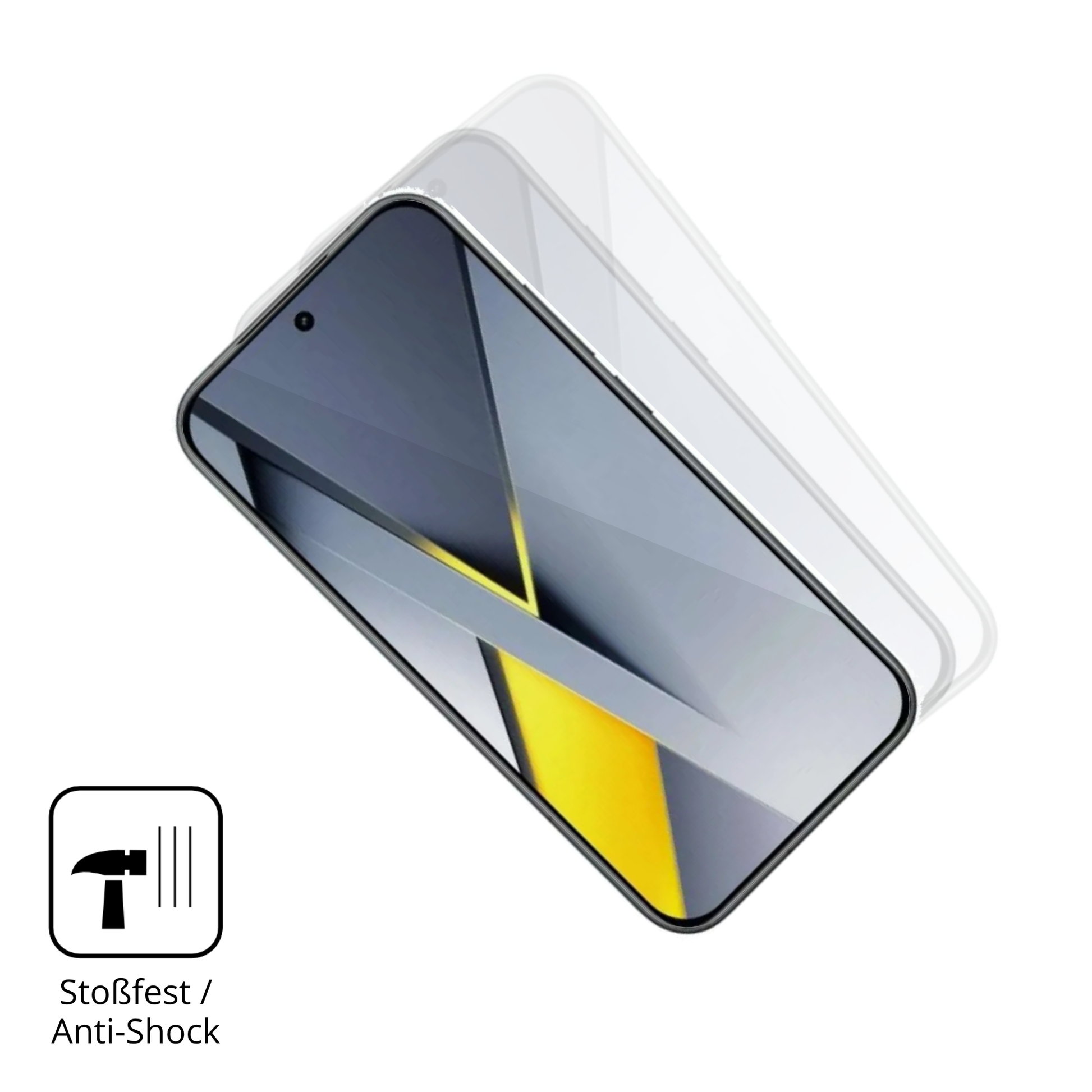 Schutz gegen Kratzer auf dem Xiaomi Poco F8 Ultra Glas durch Schlüssel oder Ähnliches