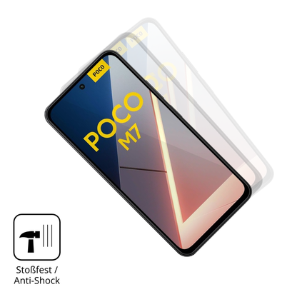 Schutz gegen Kratzer auf dem xiaomipoco m7 Glas durch Schlüssel oder Ähnliches