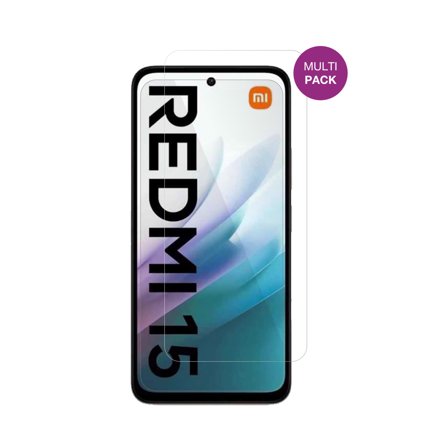 4x Schutzfolie klar für Xiaomi Redmi 15 4G Display-Schutzfolie