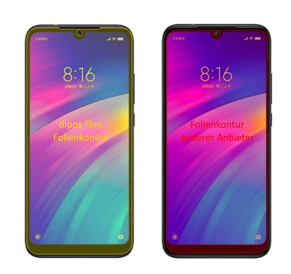 3x 3D Full Cover Schutzfolie für Xiaomi Redmi 7
