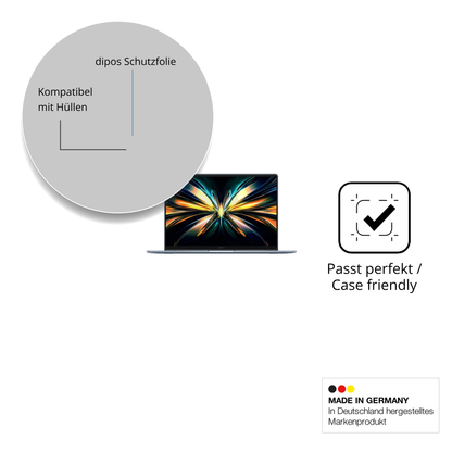 Schutzfolie mit optimaler Passform, zur Verwendung mit Hüllen geeignet