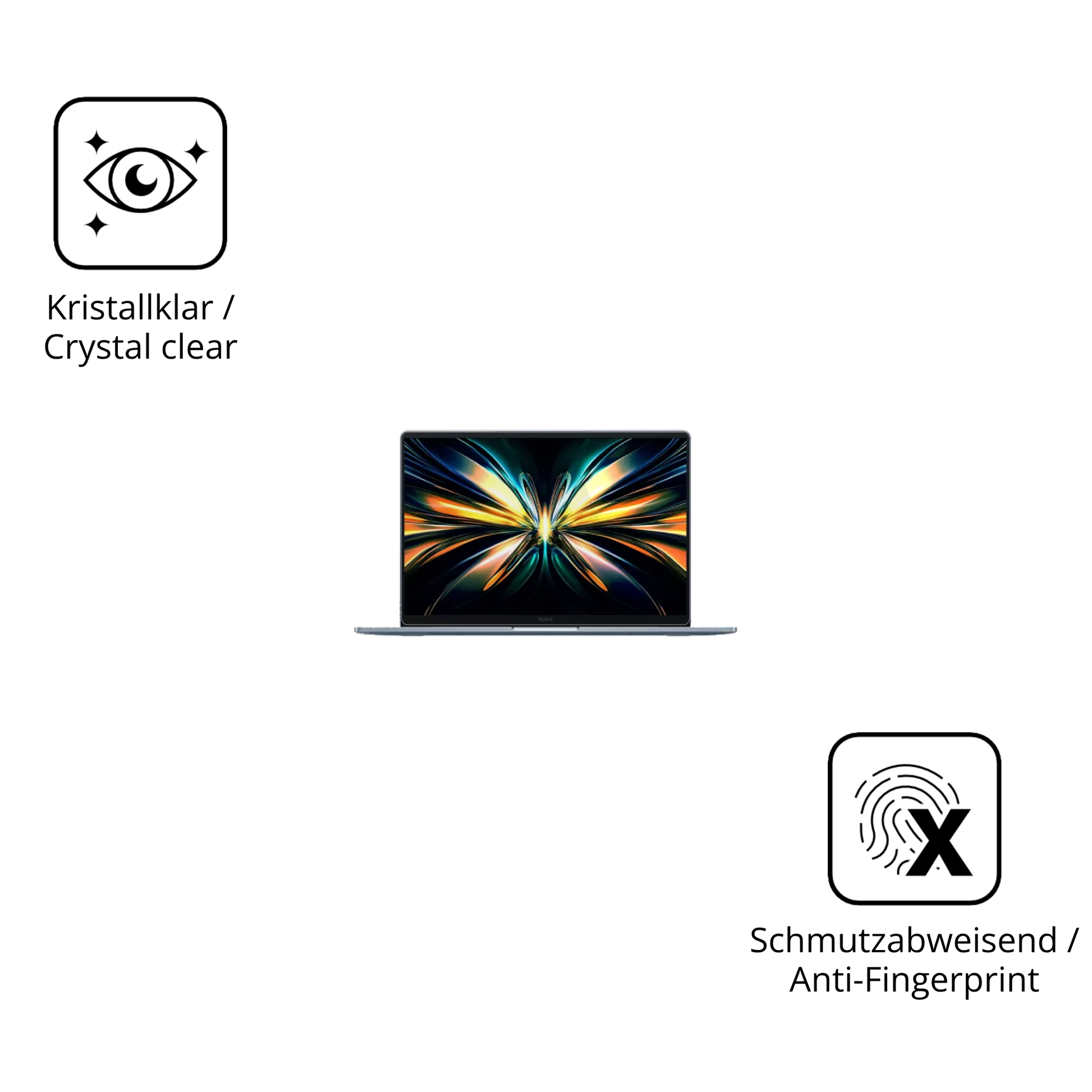 Flexible TPU-Folie passend zugeschnitten für Xiaomi RedmiBook Pro 14 2025, vollständige Abdeckung