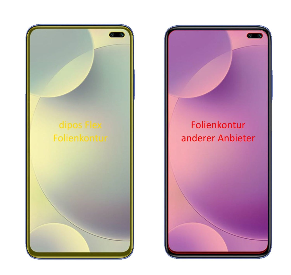 3x 3D Full Cover Schutzfolie für Xiaomi Redmi K30 5G