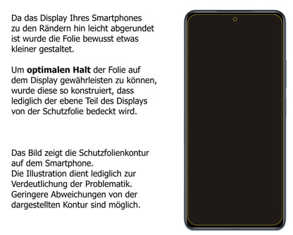 5x Schutzfolie matt für Xiaomi Redmi K40 Pro Display-Schutzfolie