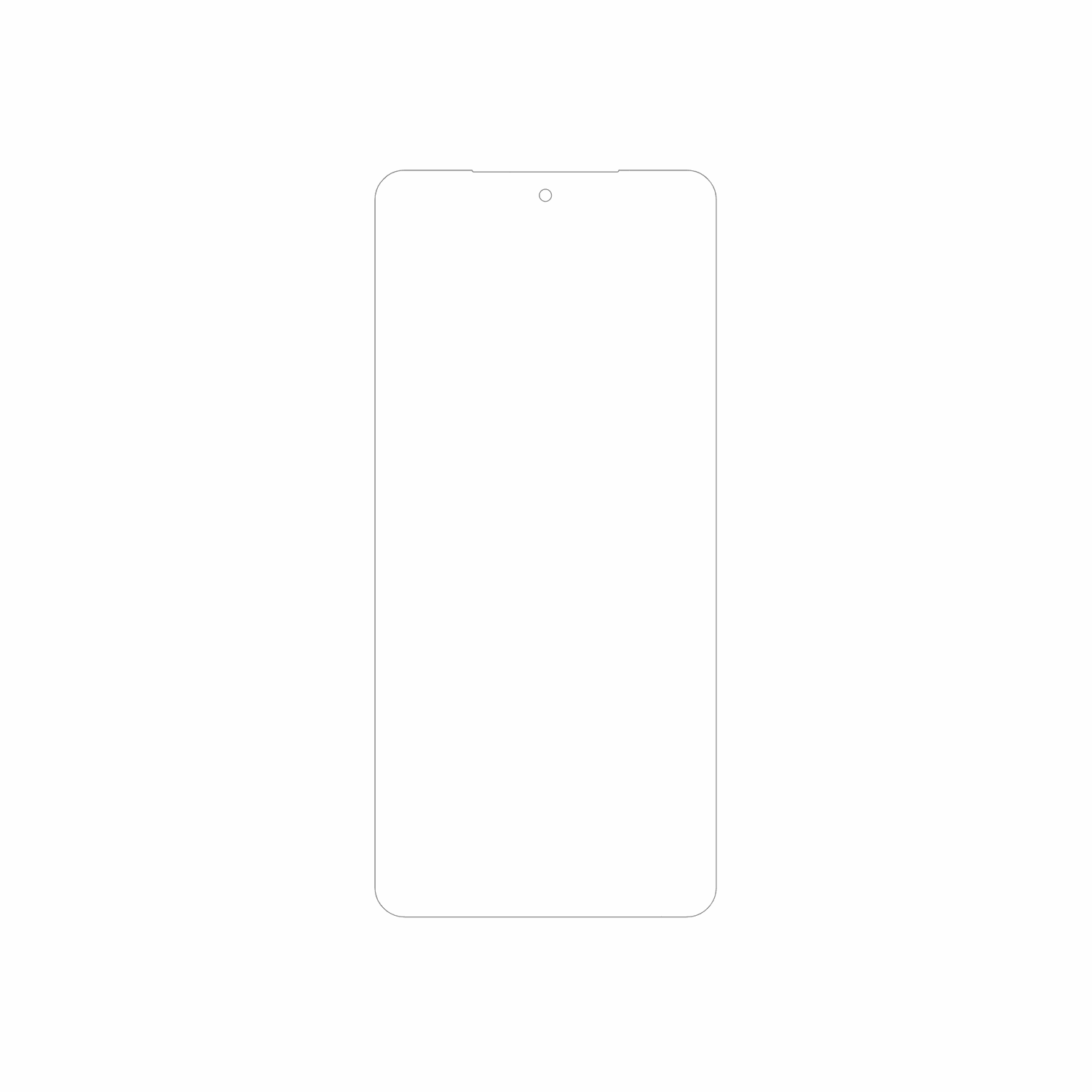 D�nne und klare Folie passend zugeschnitten f�r WONNIE Frameo 10.1 Zoll Digitaler Bilderrahmen