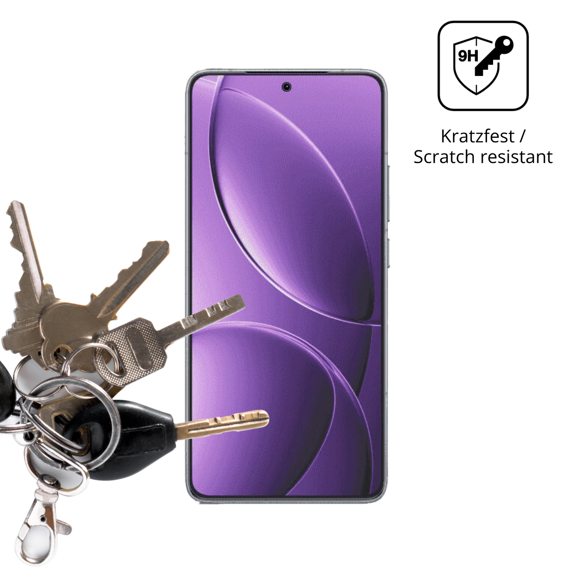 dipos Displayschutz für Xiaomi Redmi K80, mattierte Oberfläche, robuste Festigkeit und perfekte Passform