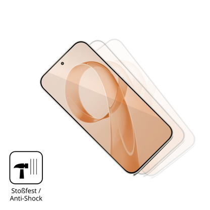 Schutz gegen Kratzer auf dem xiaomiredmi k90 Glas durch Schlüssel, Stöße gegen die Tischkante oder Stürze