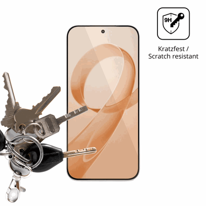 dipos Displayschutz für xiaomiredmi k90 pro max, transparente Oberfläche, perfekte Passform auch für die Rundungen