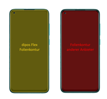 3x 3D Full Cover Schutzfolie für Xiaomi Redmi Note 9T 5G