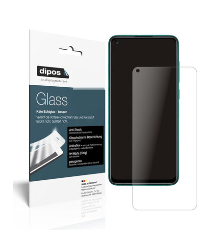 Matte Displayschutzfolie von dipos passend für Xiaomi Redmi Note 9T 5G, 9H kratzfest und blasenfrei montiert