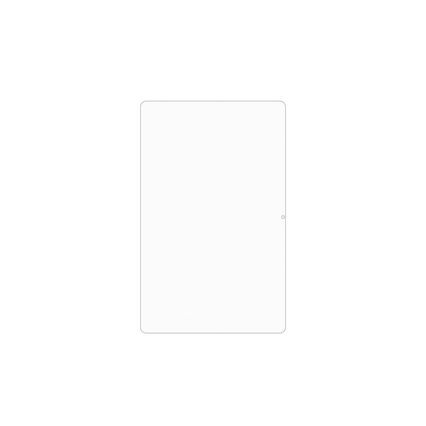 dipos Displayschutz für XIAOMI Redmi Pad 10.61 Zoll, mattierte Oberfläche, geringe Dicke und perfekte Passform