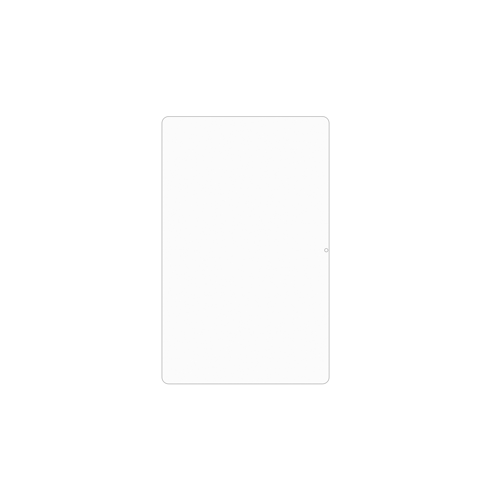 dipos Displayschutz für XIAOMI Redmi Pad 10.61 Zoll, mattierte Oberfläche, geringe Dicke und perfekte Passform
