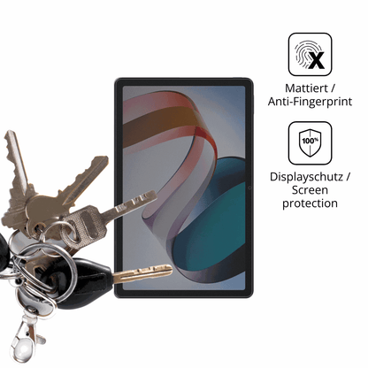 dipos Displayschutz für XIAOMI Redmi Pad 10.61 Zoll, mattierte Oberfläche, Blickschutzfilter und perfekter Passform
