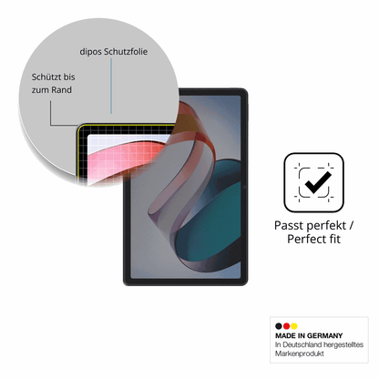 Schutz gegen Kratzer auf dem XIAOMI Redmi Pad 10.61 Zoll Glas durch Schlüssel oder Ähnliches