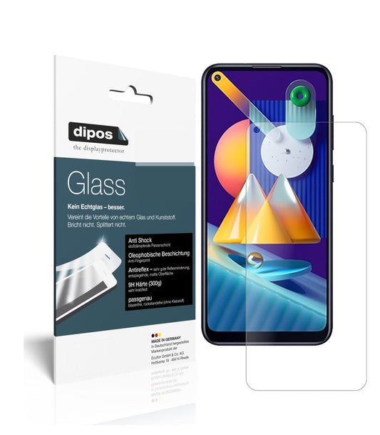 1x 9H Schutzfolie matt für Samsung Galaxy M11 Panzerfolie