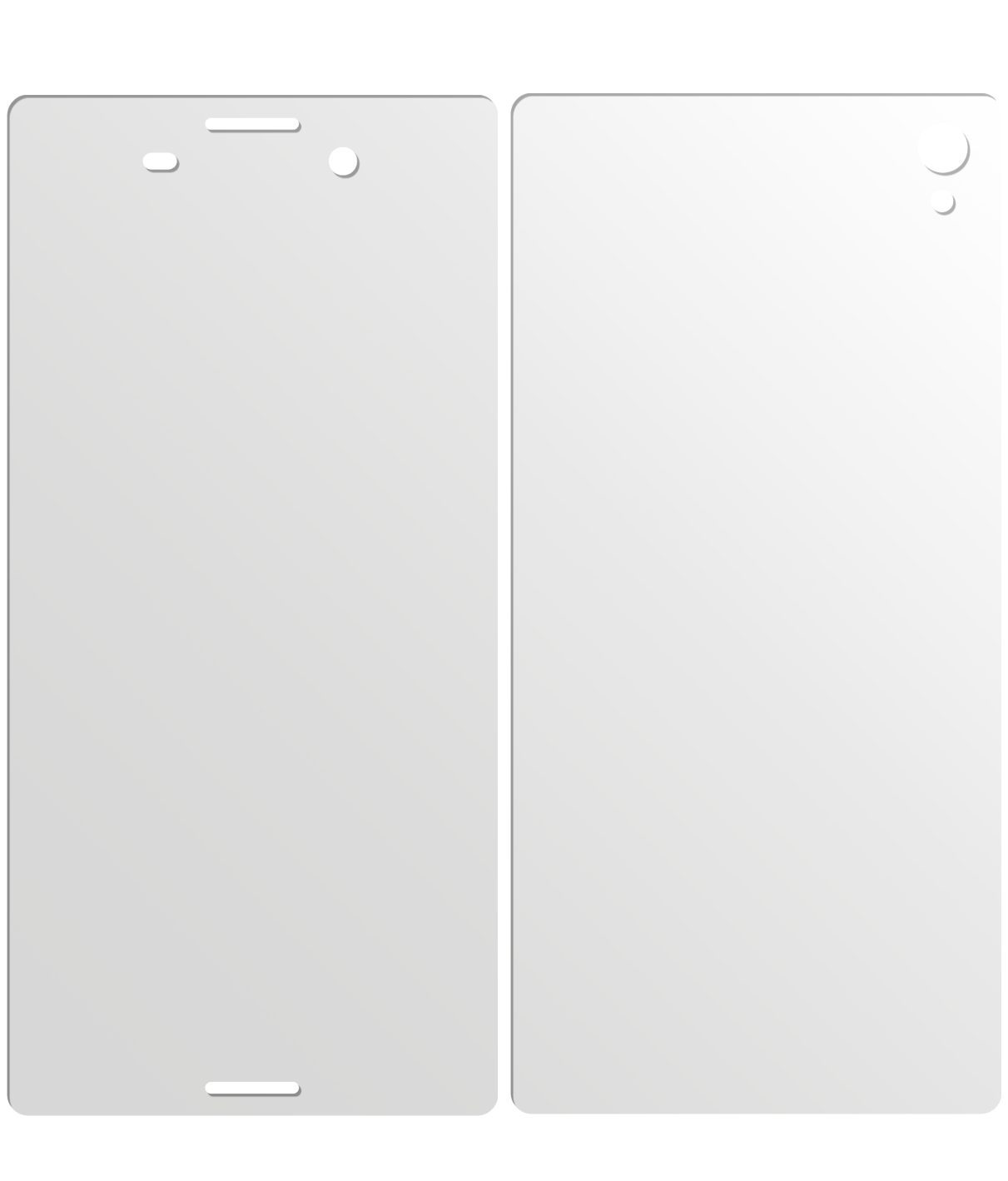 dipos Displayschutz für Xperia M4 Aqua Sony, mattierte Oberfläche, geringe Dicke und perfekte Passform