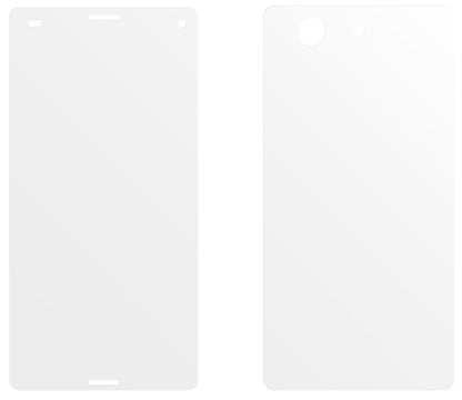 dipos Displayschutz für Xperia Z3 Compact Sony, mattierte Oberfläche, geringe Dicke und perfekte Passform