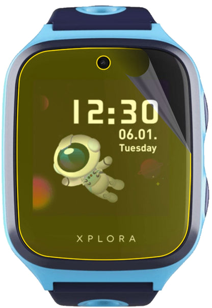 dipos Displayschutz für Xplora X4, transparente Oberfläche, geringe Dicke und perfekte Passform