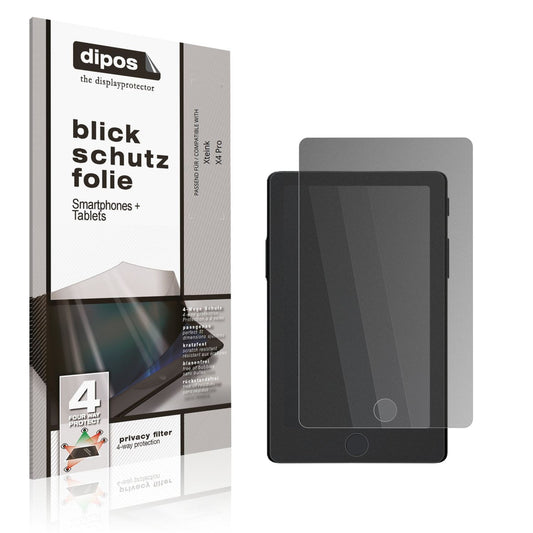 Blickschutzfolie für Xteink X4 Pro matt Schutzfolie Privacy