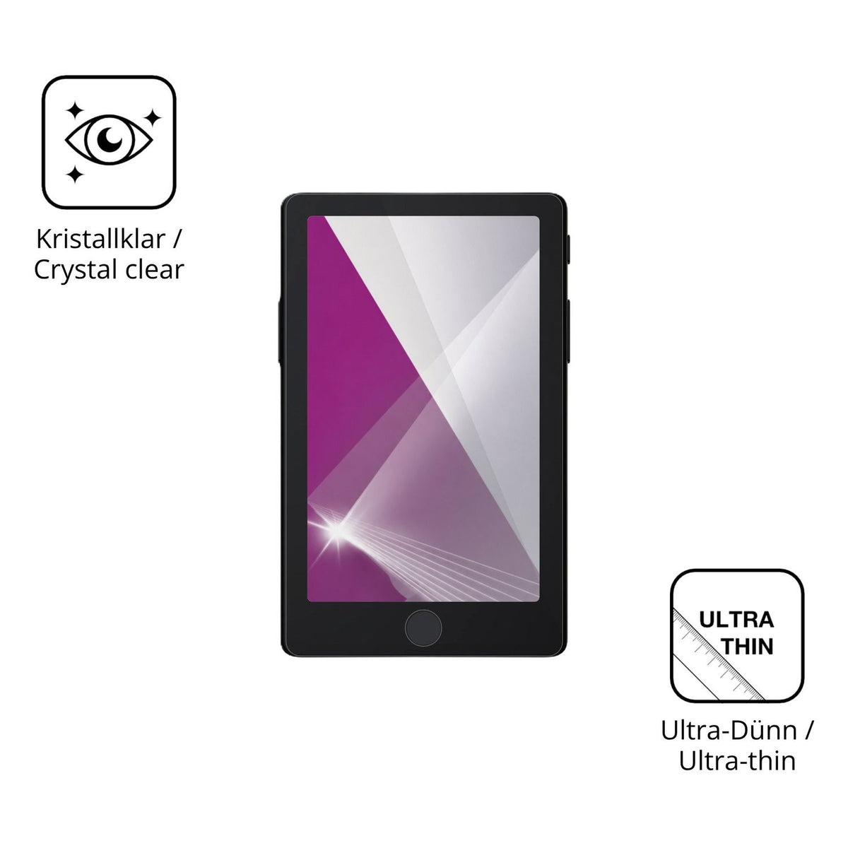 4x Schutzfolie klar für Xteink X4 Pro Display-Schutzfolie