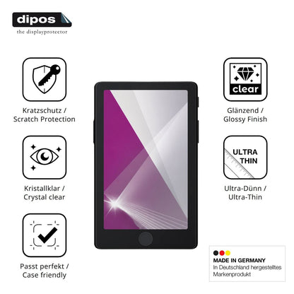 4x Schutzfolie klar für Xteink X4 Pro Display-Schutzfolie