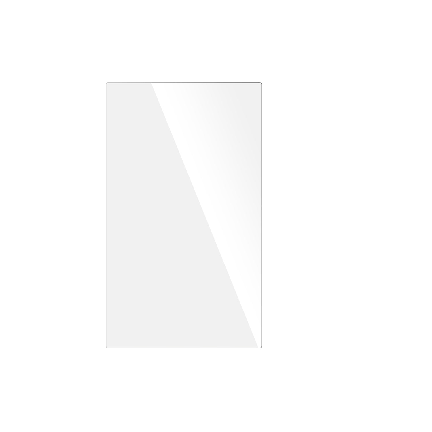 dipos Displayschutz für Xzent F-285, transparente Oberfläche, geringe Dicke und perfekte Passform