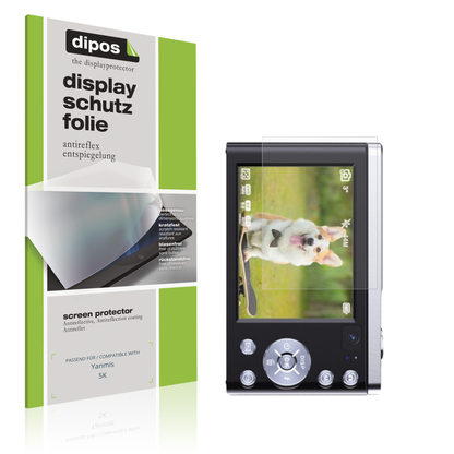 Matte Displayschutzfolie von dipos passend für Yanmis 5K, präziser Zuschnitt und blasenfrei montiert