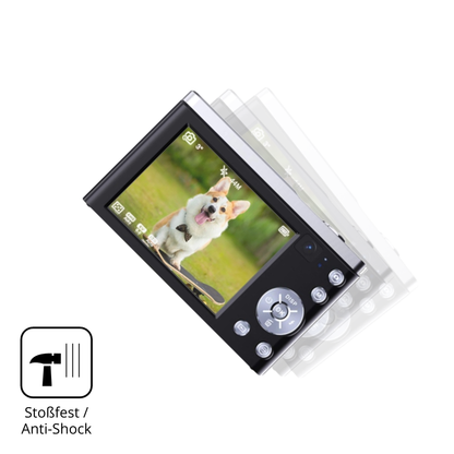 Schutz gegen Kratzer auf dem Yanmis 5K Glas durch Schlüssel, Stöße gegen die Tischkante oder Stürze