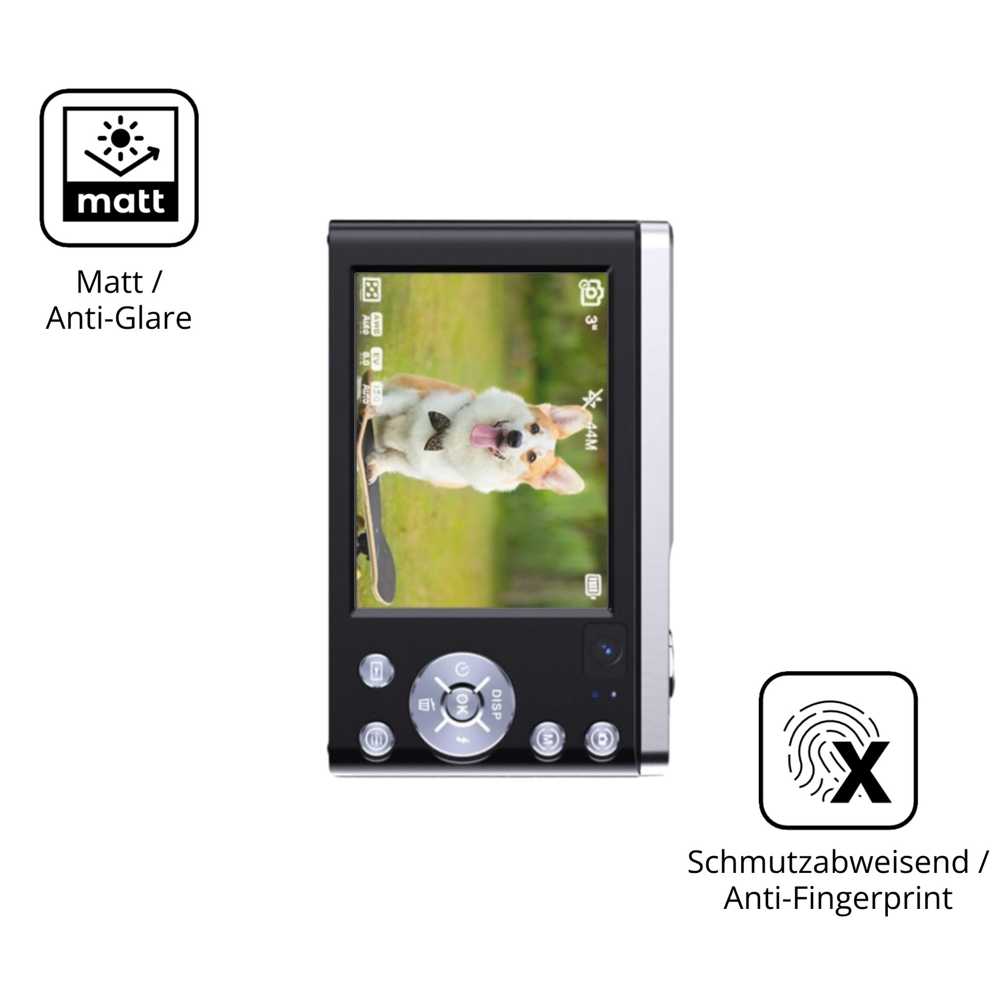 9H Hartbeschichtete, flexible Folie passend zugeschnitten für Yanmis 5K