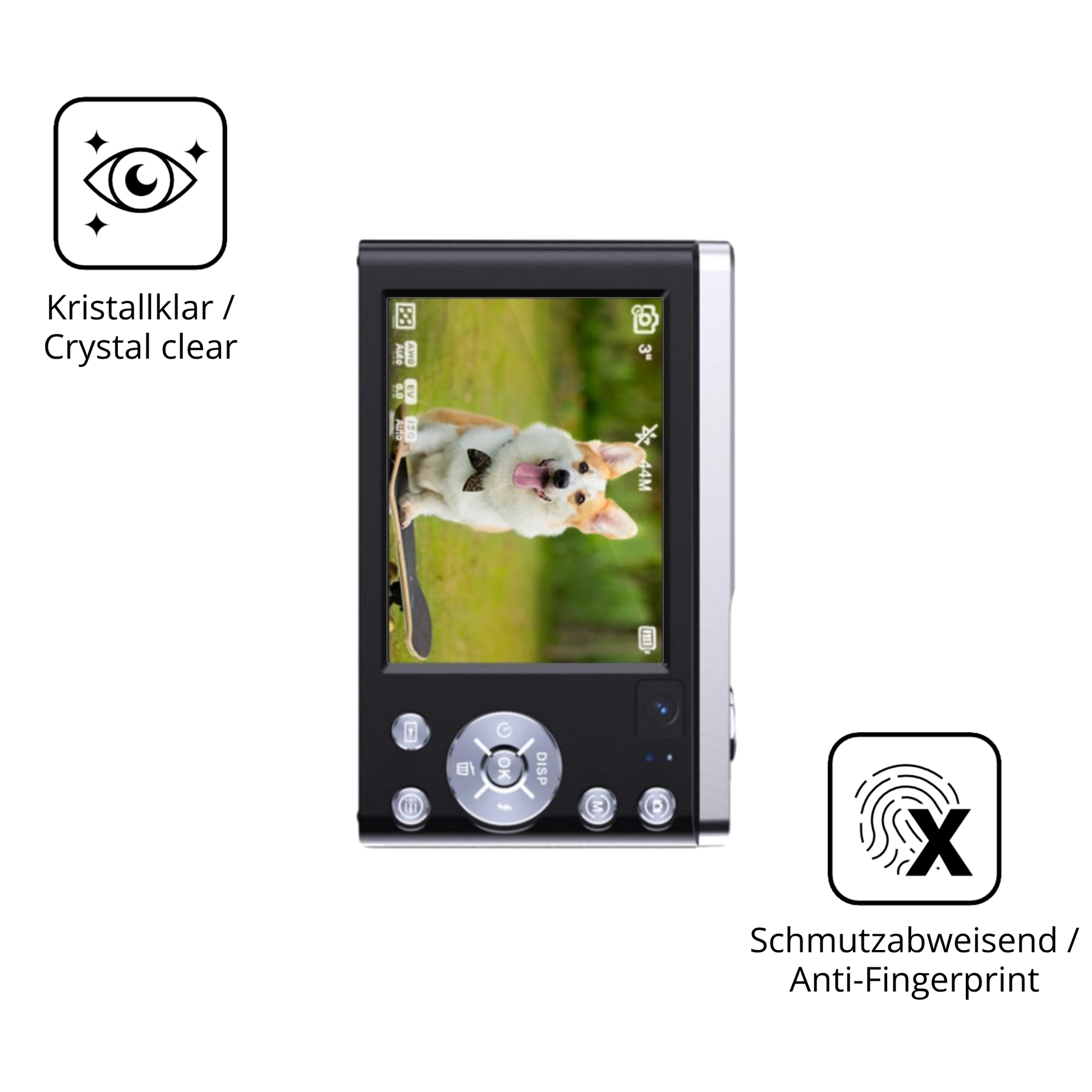 Flexible TPU-Folie passend zugeschnitten für Yanmis 5K, vollständige Abdeckung