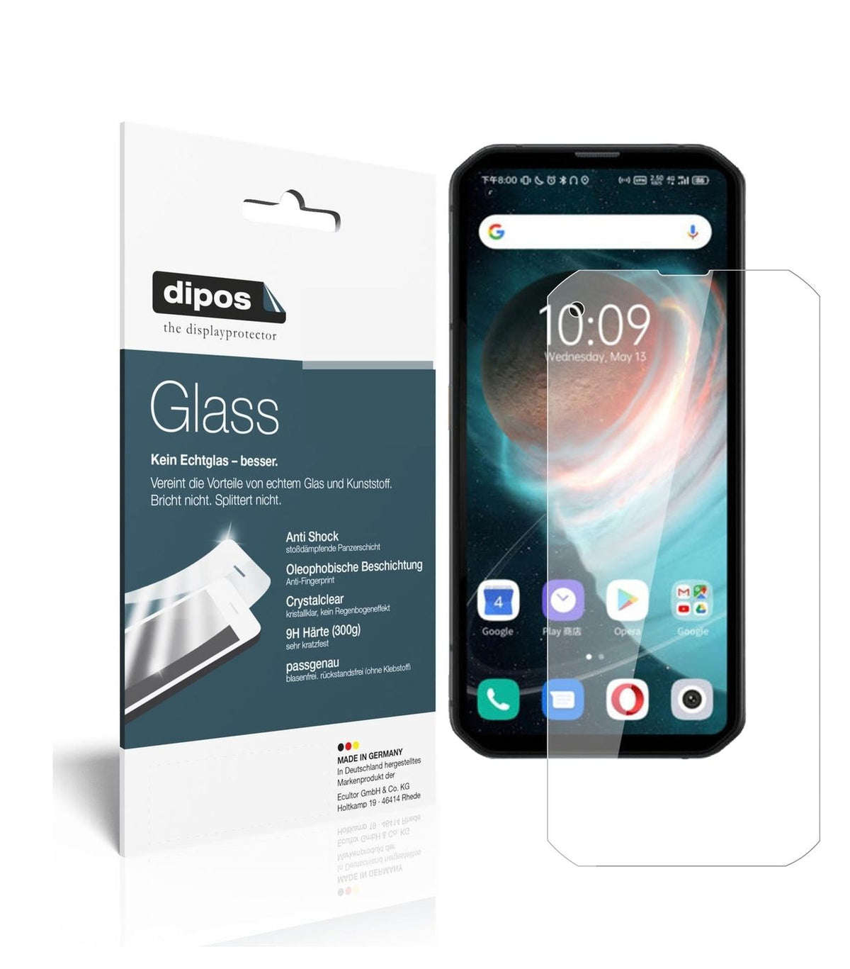 1x 9H Schutzfolie für Blackview BL6000 Pro Panzerfolie