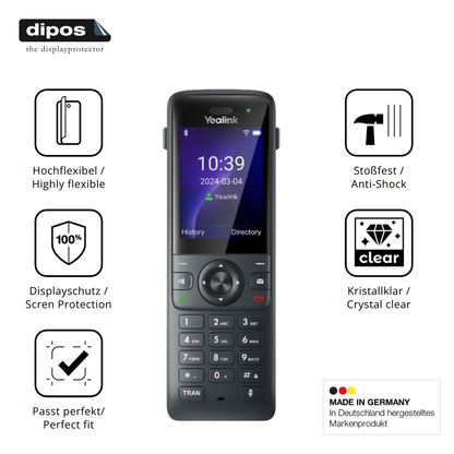 2x 3D Full Cover Schutzfolie für AX83H W78H