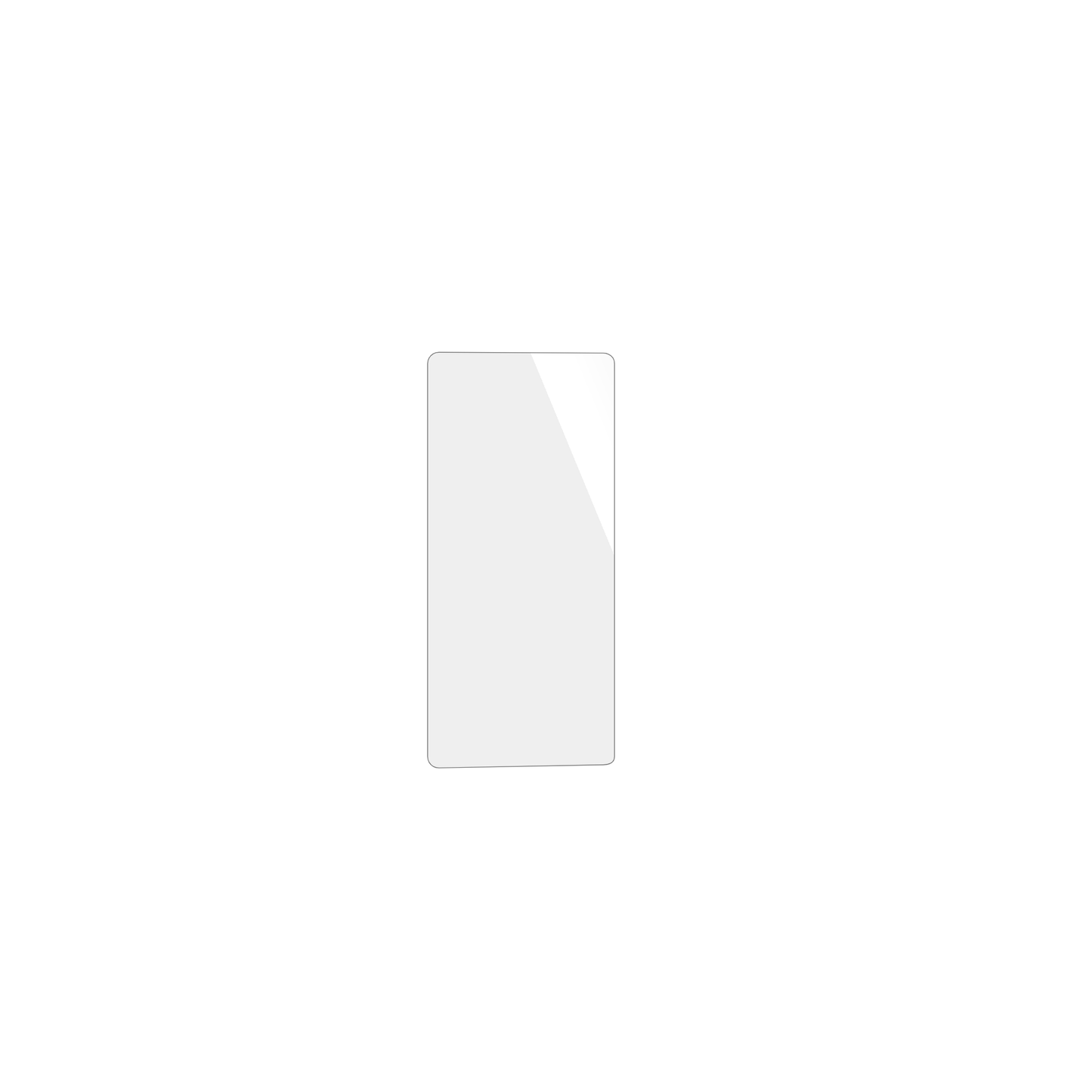 dipos Displayschutz für Yehtreh K600, transparente Oberfläche, geringe Dicke und perfekte Passform