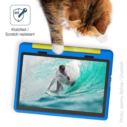 dipos Displayschutz für Yicty Kinder Tablet, mattierte Oberfläche, robuste Festigkeit und perfekte Passform
