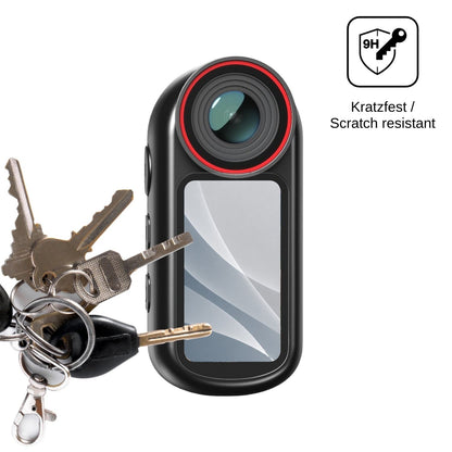 2x 9H Schutzfolie matt für Yonvim Mini Body Cam 4K Panzerfolie