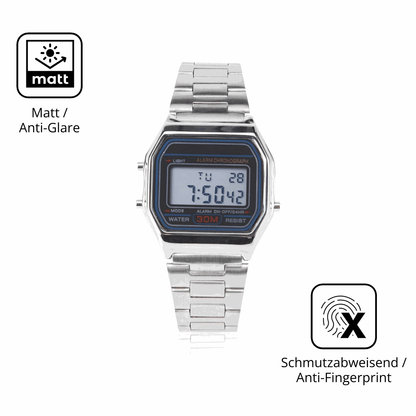 Dünne und entspiegelnde Folie passend zugeschnitten für Yosoo Health Gear S3