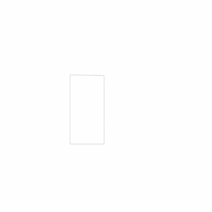 dipos Displayschutz für Yueli Smart Screen, mattierte Oberfläche, geringe Dicke und perfekte Passform