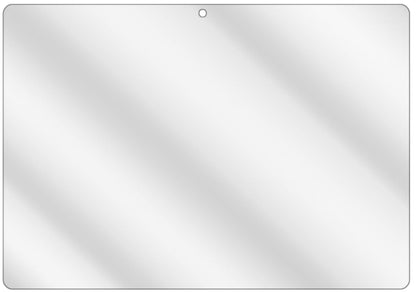 dipos Displayschutz für Yuntab K107 10,1 Zoll, transparente Oberfläche, geringe Dicke und perfekte Passform