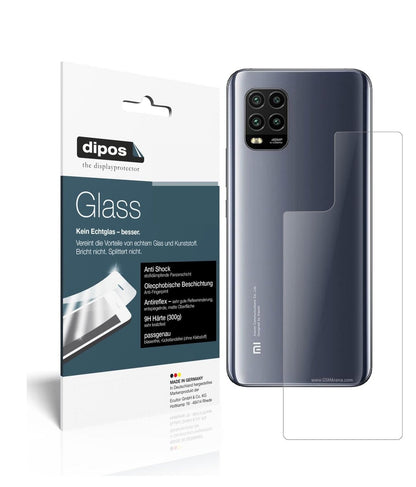 1x 9H Schutzfolie matt für Xiaomi Mi 10 Lite 5G Rückseite Panzerfolie