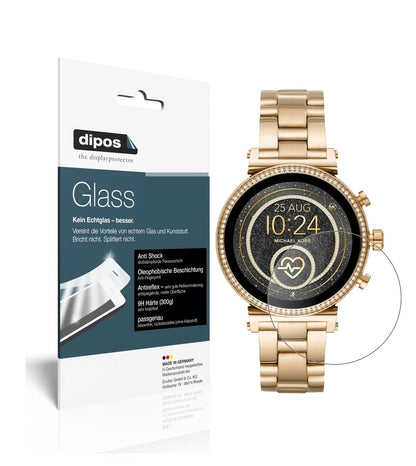 1x 9H Schutzfolie matt für Michael Kors Sofie 2.0 Smartwatch Panzerfolie