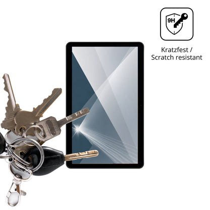 dipos Displayschutz für Zebra KC50 22 Zoll, transparente Oberfläche, perfekte Passform auch für die Rundungen