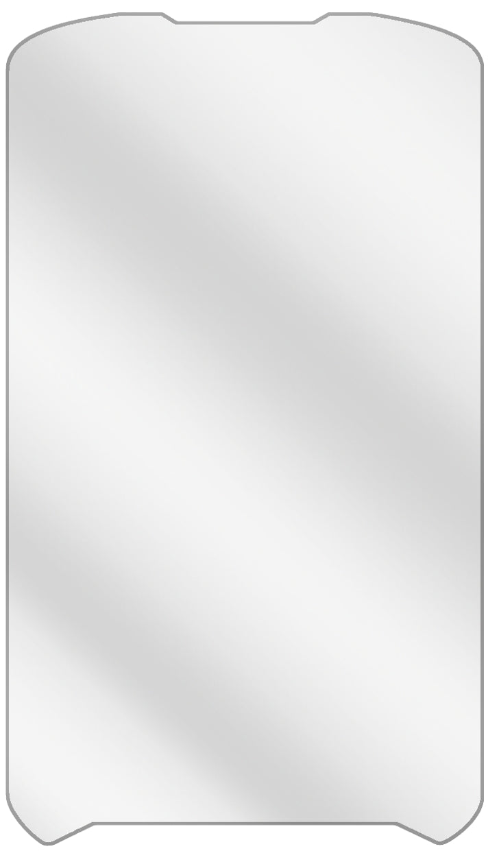 dipos Displayschutz für Zebra TC20, transparente Oberfläche, geringe Dicke und perfekte Passform