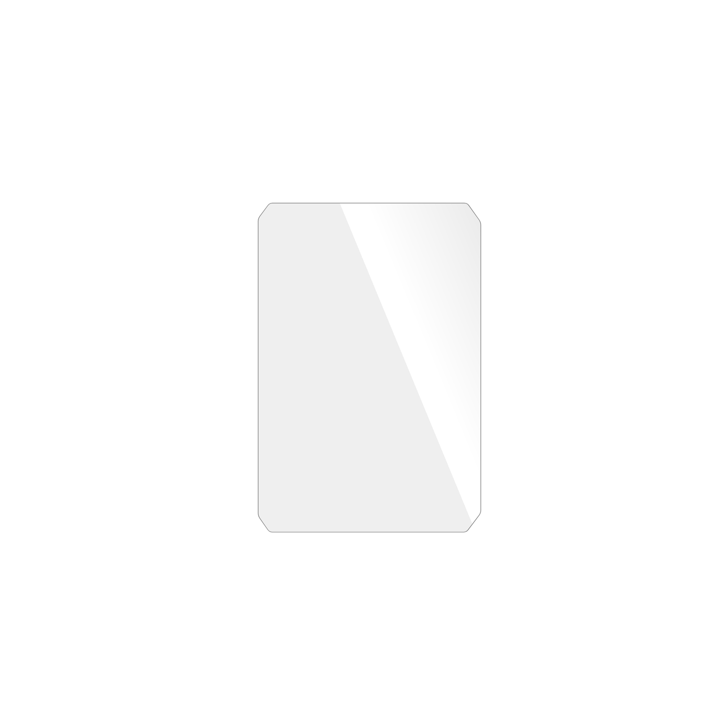 dipos Displayschutz für Zebra ET 60 65, transparente Oberfläche, geringe Dicke und perfekte Passform
