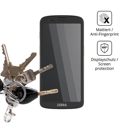 Blickschutzfolie für Zebra TC201 matt Schutzfolie Privacy