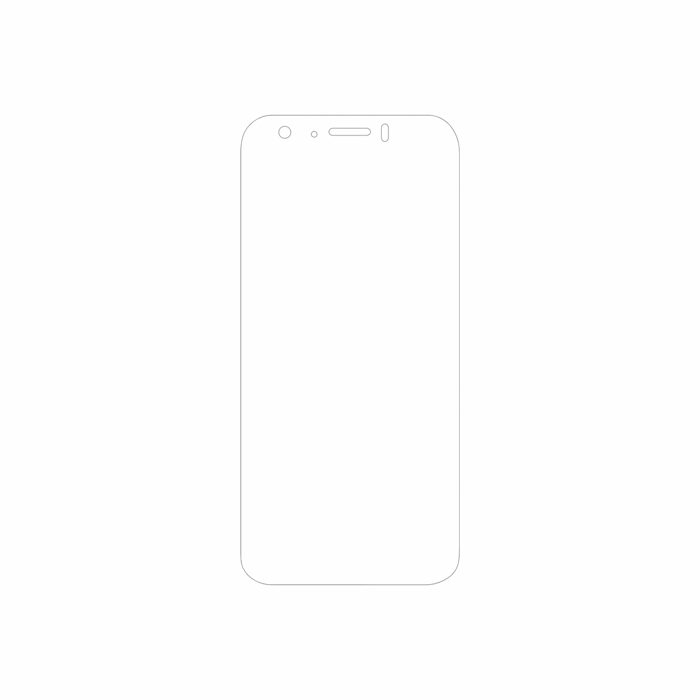 dipos Displayschutz für Zebra TC501, mattierte Oberfläche, geringe Dicke und perfekte Passform
