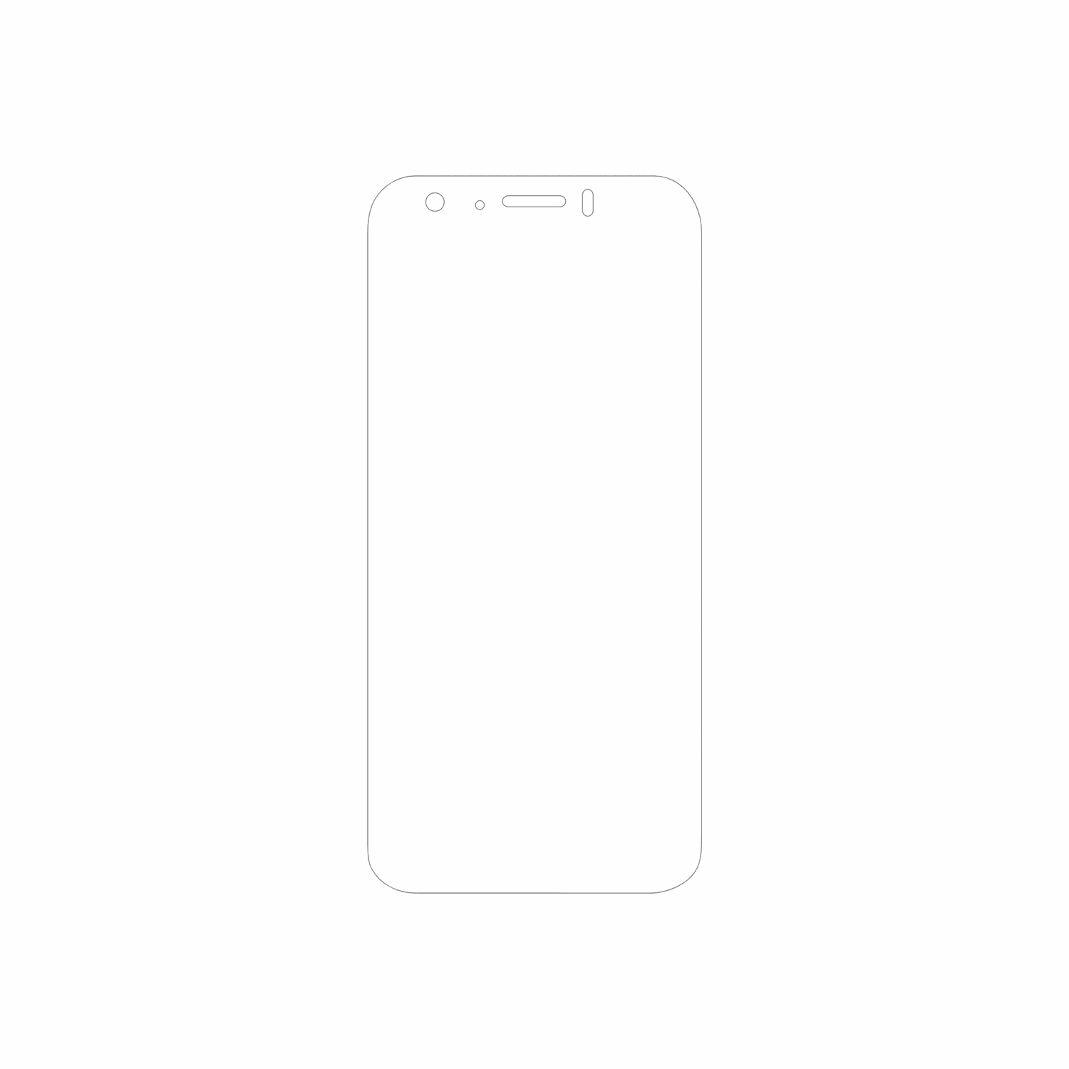 dipos Displayschutz für Zebra TC501, mattierte Oberfläche, geringe Dicke und perfekte Passform